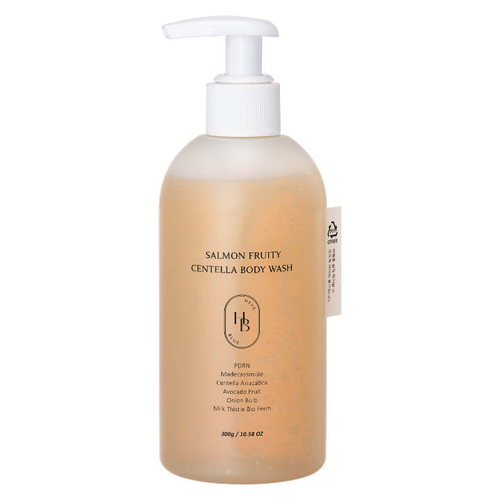 HEVEBLUE Salmon Fruity Centella Body Wash (300g)