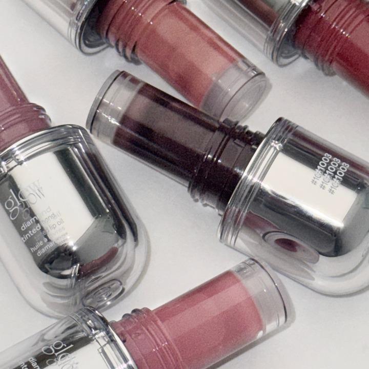 glow diamond tinted lip oil