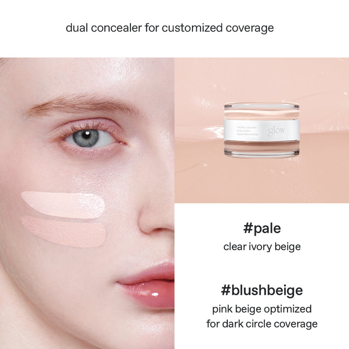 glow not dry concealer dual-ended
