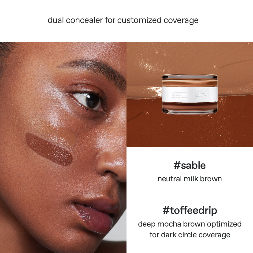 glow not dry concealer dual-ended
