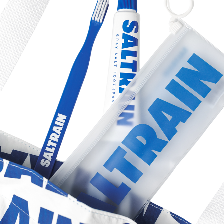 Saltrain Travel Kit (Toothpaste &amp; Toothbrush)