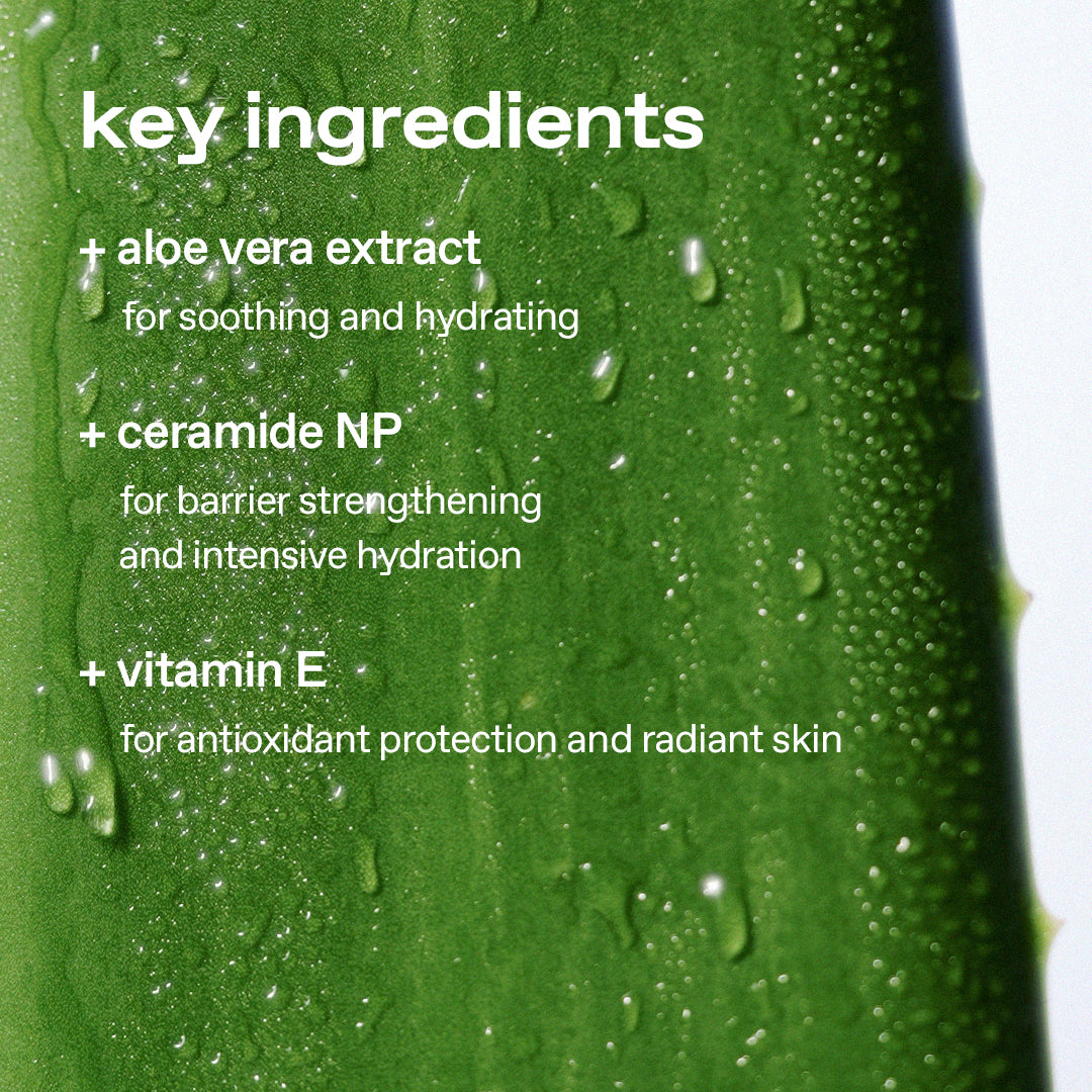 glow aloe barrier support moisturizer