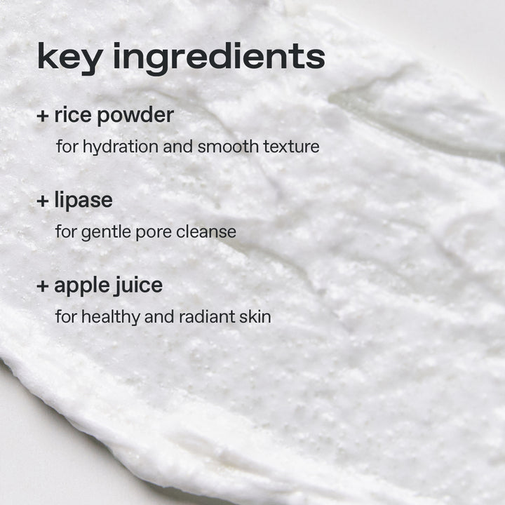 glow apple enzyme foaming cleanser
