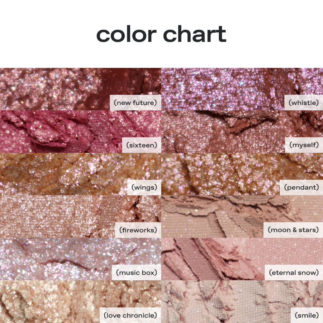 glow anime eyeshadow palette 