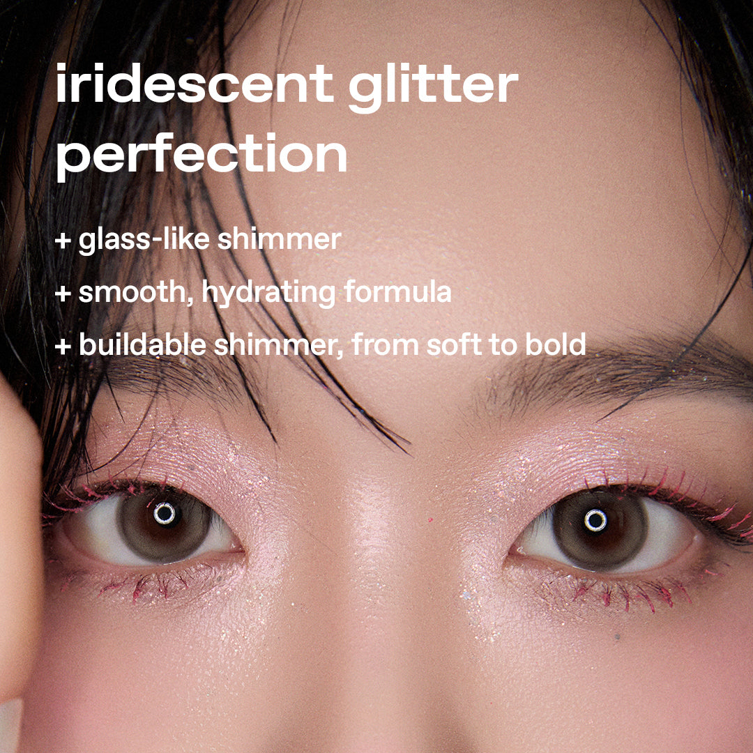 glow shattered glass glitter
