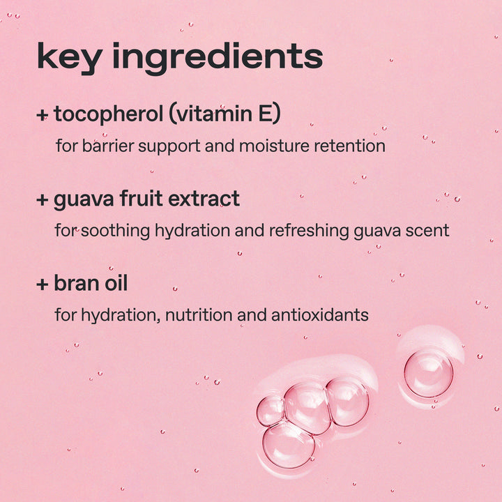 glow guava facial cleanser