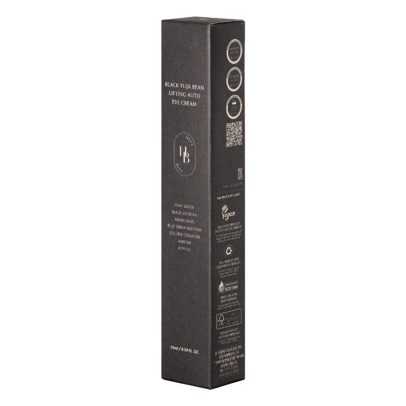 HEVEBLUE Black Yuja Bean Lifting Auto Eye Cream (15ml)