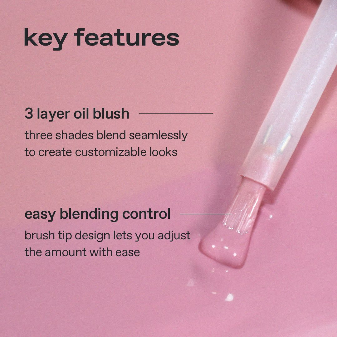 glow cocktail oil blush