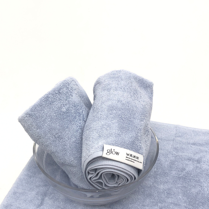 glow towel trio set