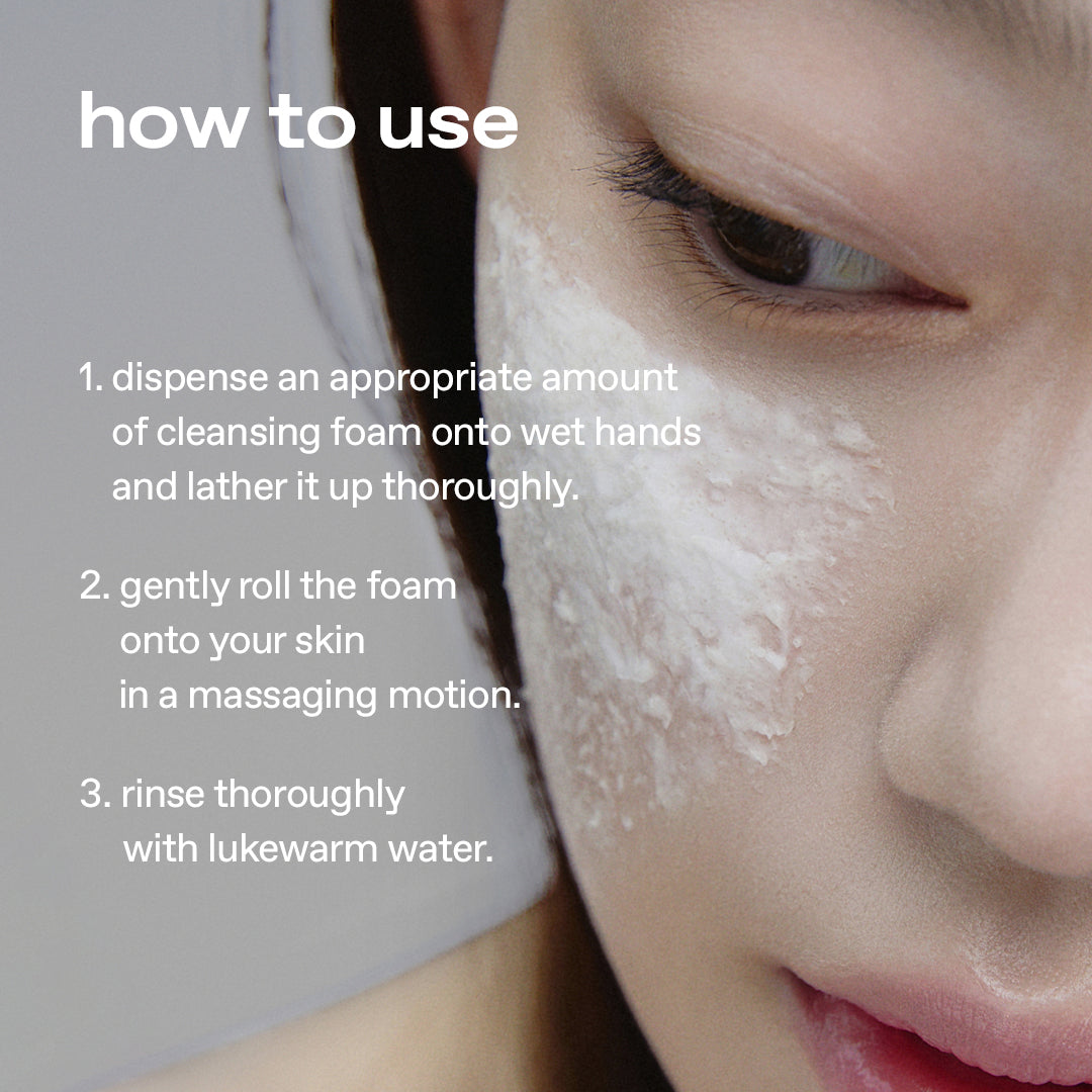 glow apple enzyme foaming cleanser