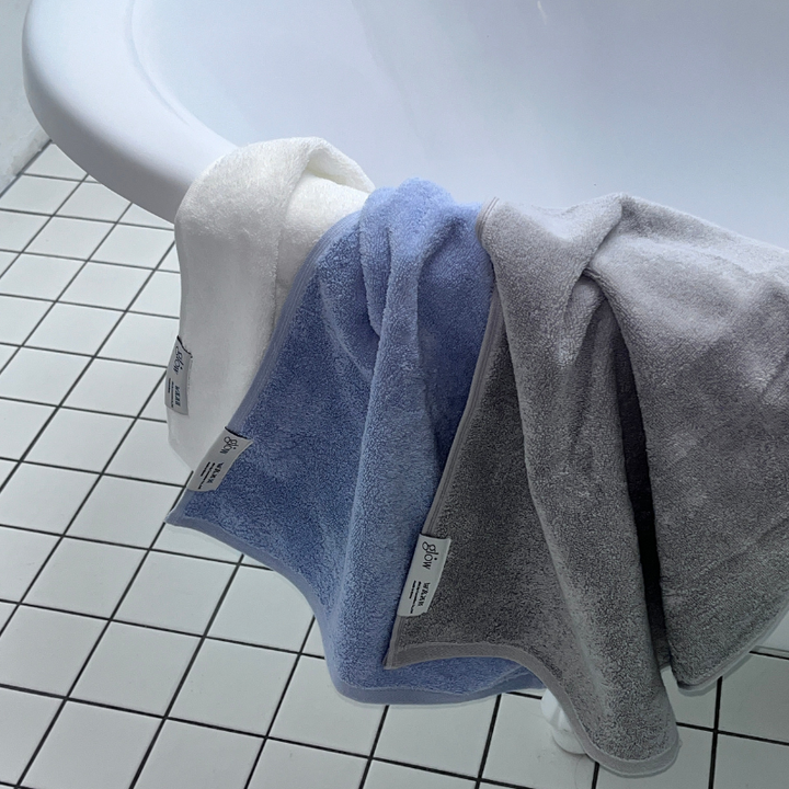 glow towel trio set
