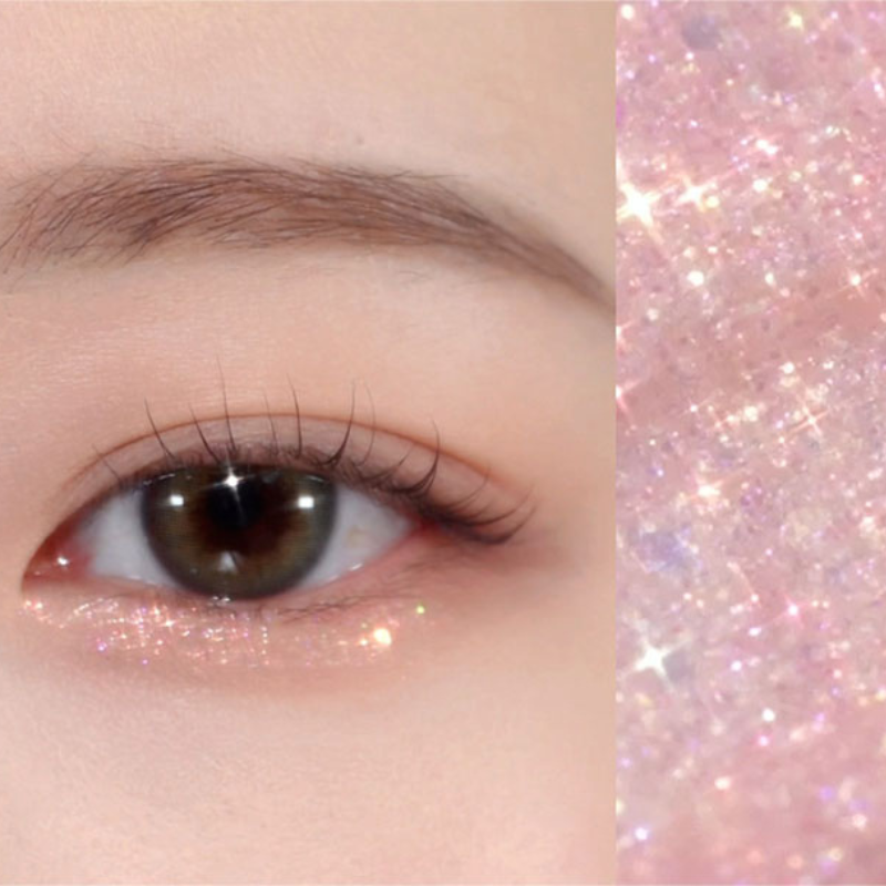 glow shattered glass glitter