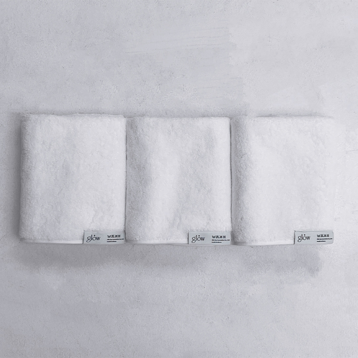 glow towel trio set