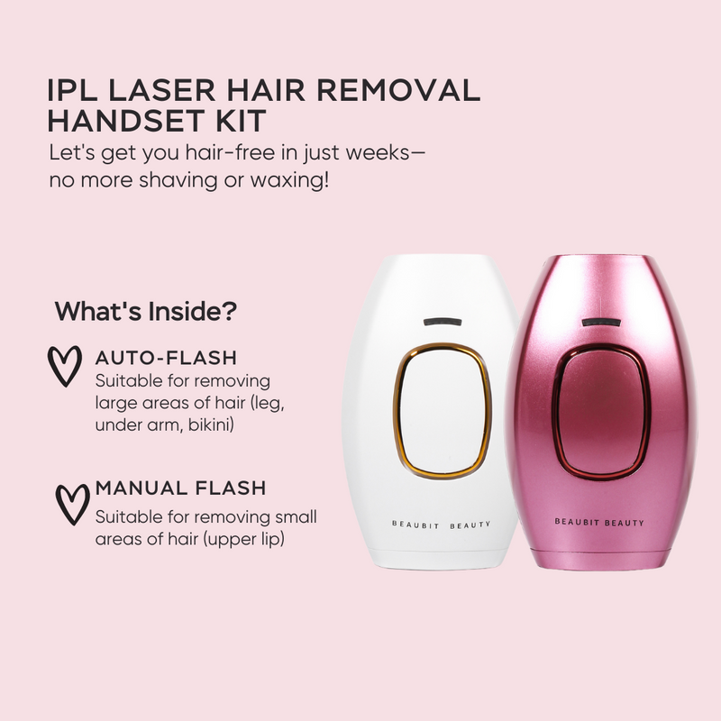 IPL Laser Hair Removal Handset Kit