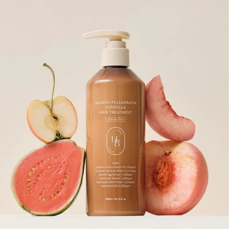 HEVEBLUE Salmon Pullkeratin Centella Hair Treatment 300 ml