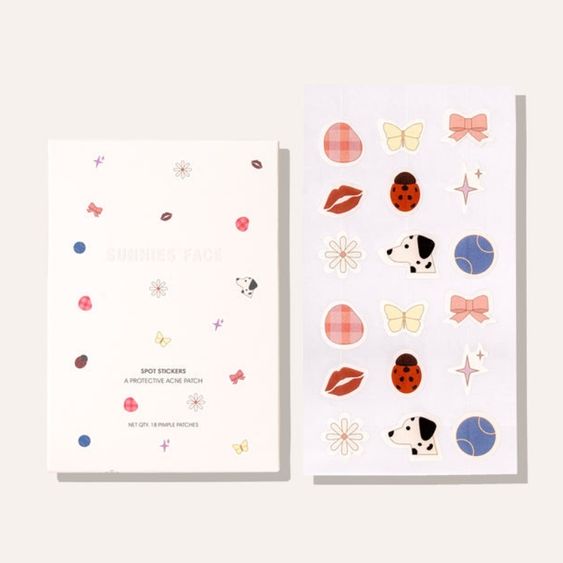 Sunnies Face Spot Stickers