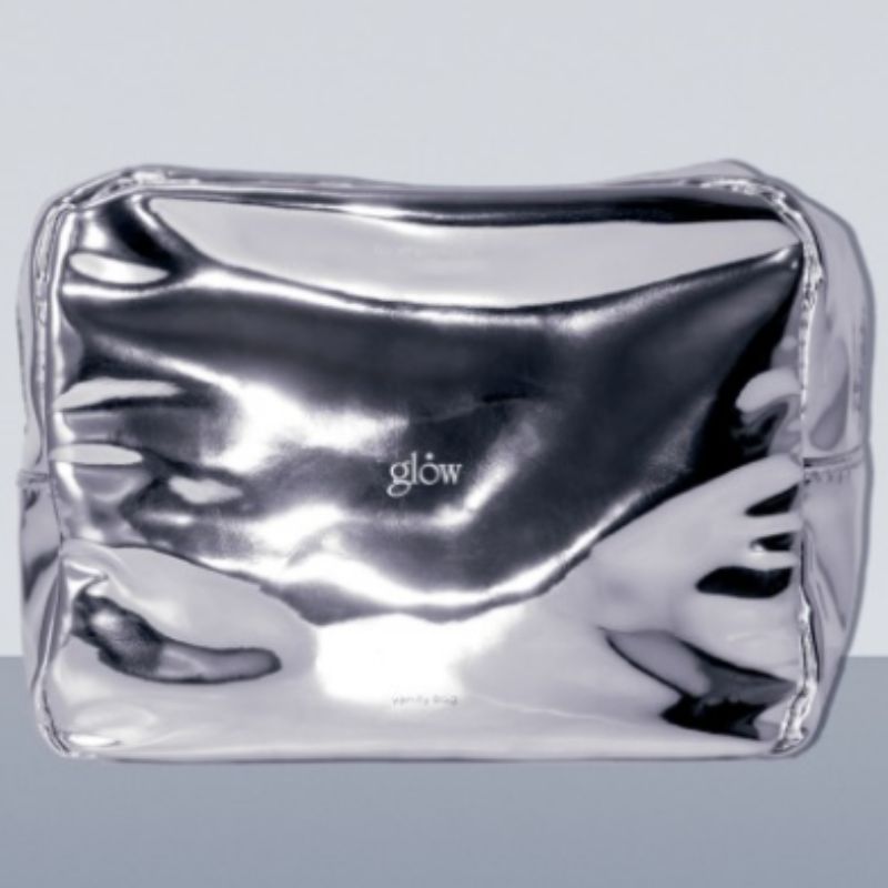 glow vanity bag (silver)