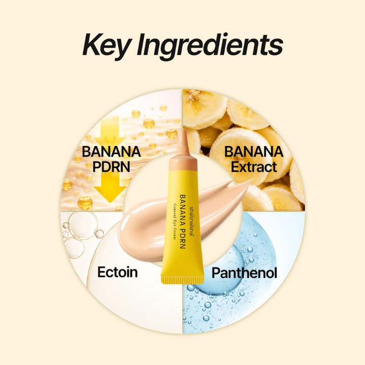 Shaishaishai BANANA PDRN Conceal Eye Cream