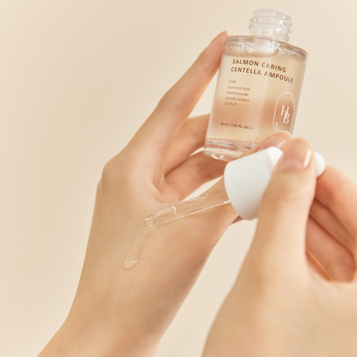 HEVEBLUE Salmon Caring Centella Ampoule (30ml)