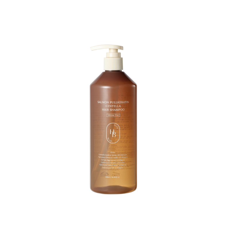 HEVEBLUE Salmon Pullkeratin Centella Hair Shampoo 500ml