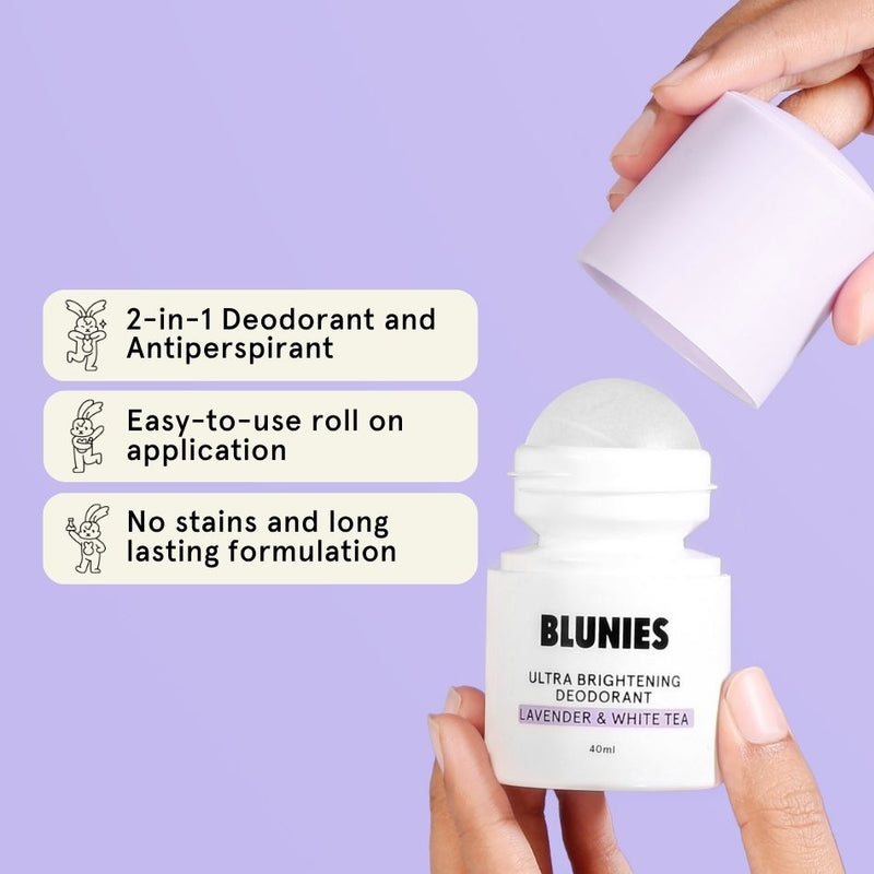 Ultra Brightening Deodorant - Lavender & White Tea