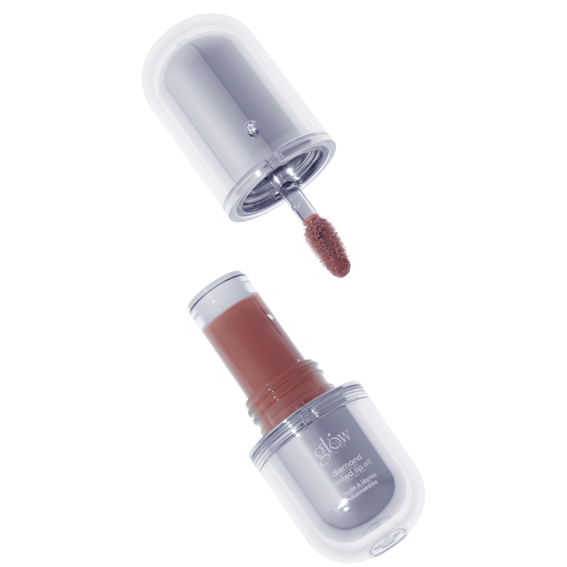 glow diamond tinted lip oil