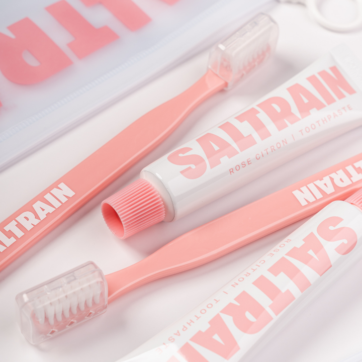 Saltrain Travel Kit (Toothpaste &amp; Toothbrush)