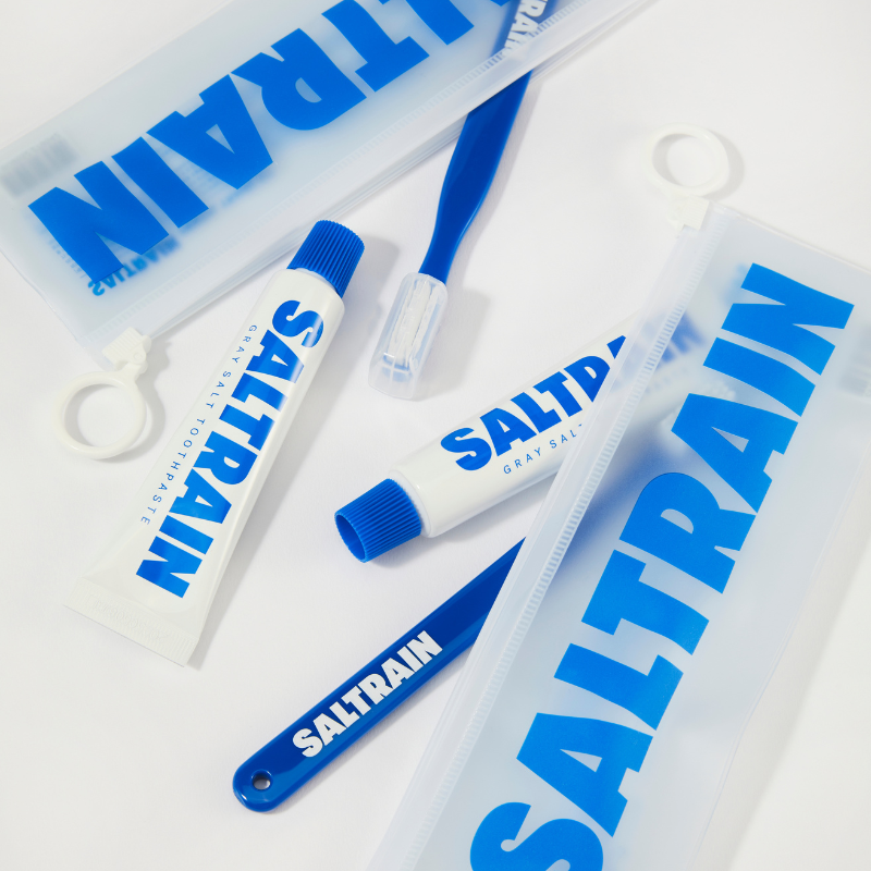 Saltrain Travel Kit (Toothpaste & Toothbrush)