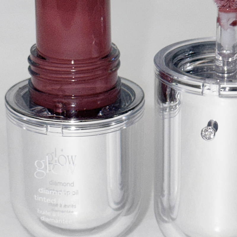 glow diamond tinted lip oil