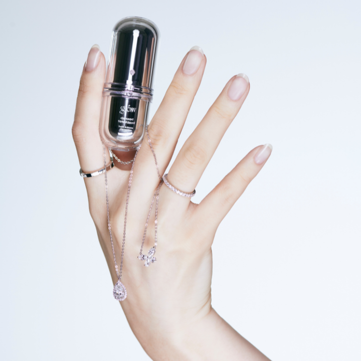 glow diamond tinted lip oil