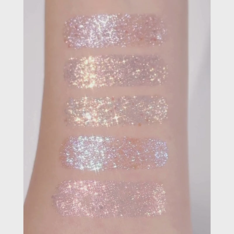 glow shattered glass glitter