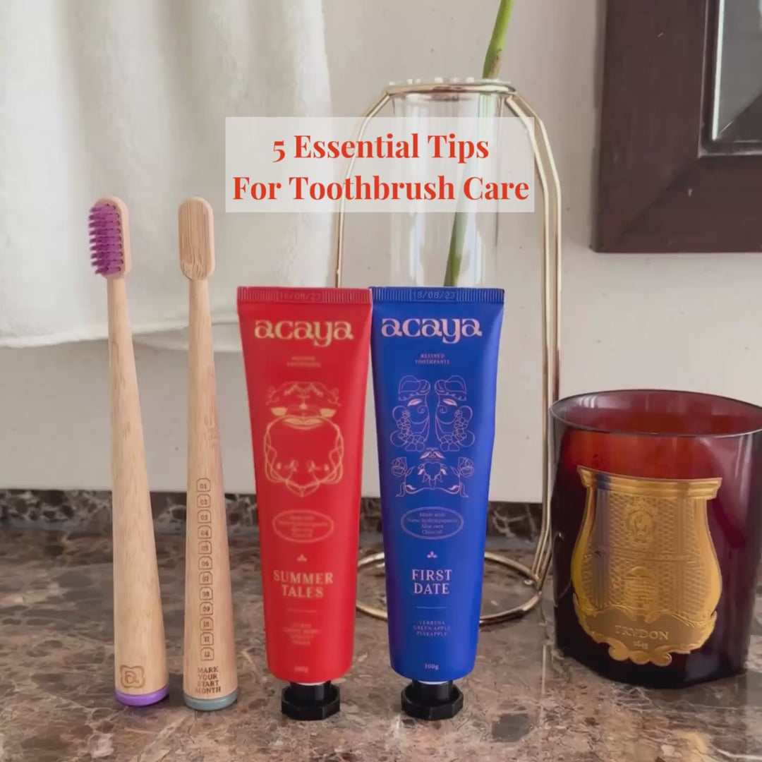 Acaya Bamboo Toothbrush