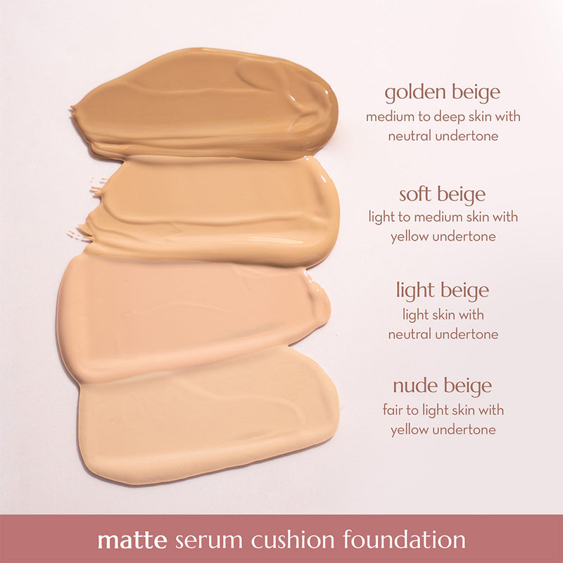 Second Skin Matte Serum Cushion Foundation SPF 15
