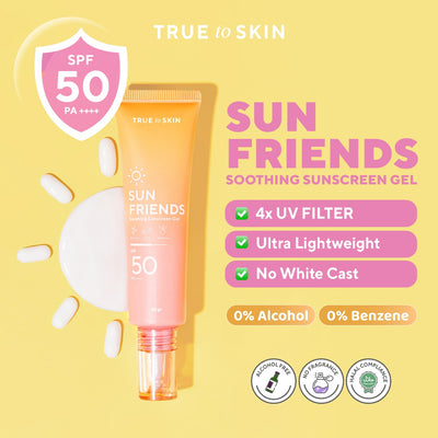 Sunfriends Sunscreen Gel SPF 50 PA++++