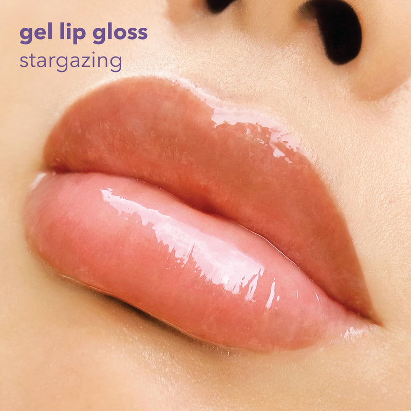 stargazing gel lip gloss swatch